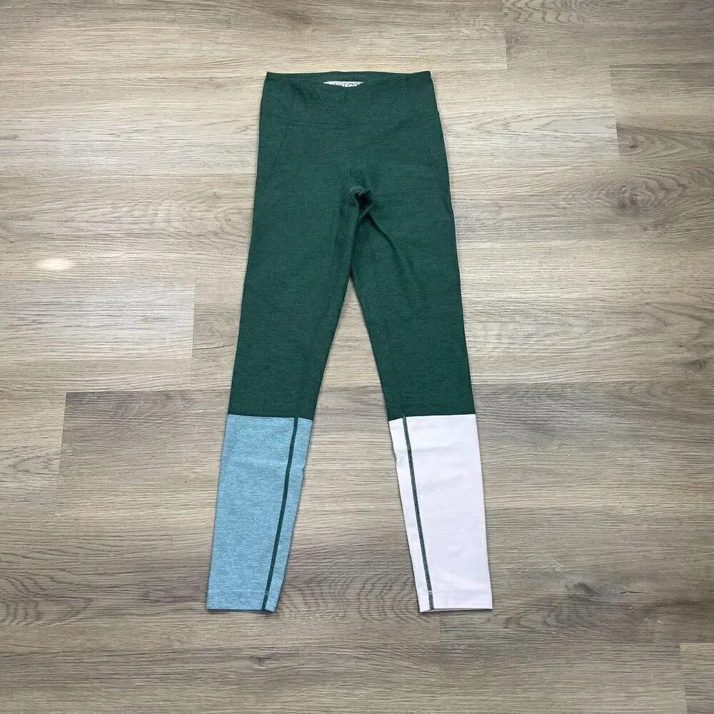 Outdoor Voices Leggings Womens XS Green Running Gym Active Training